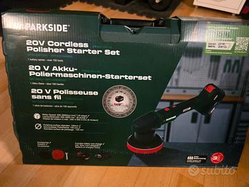 Lucidatrice ricaricabile 20V Parkside Nuova Garanz