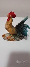 Statua ceramica gallo