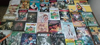 cartoline, gadget,poster fumetti 