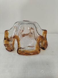 paralume in vetro di Murano Sommerso  a fazzoletto