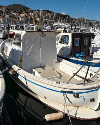 Barca a motore pilotina 21kw ormeggiata a Imperia