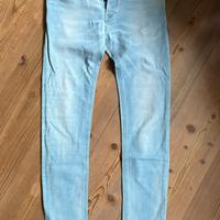 Jeans in denim Diesel “Sleenker”