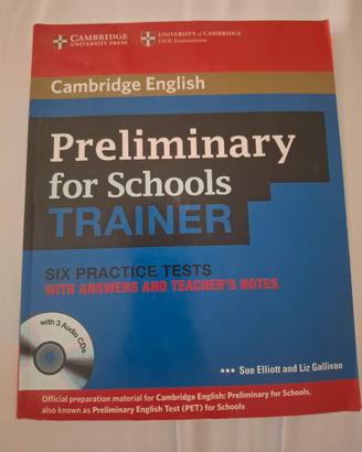 Libro Cambridge English PET Preliminary Trainer CD