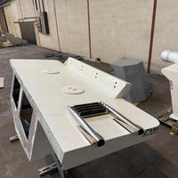 Bracket doppio barca gommone fuoribordo braket