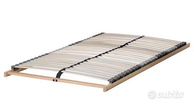 2 basi doghe singole per materasso