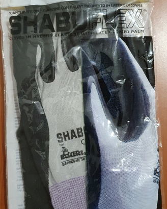 Guanto 355104 SHABUFLEX nylon/lattice taglia 8