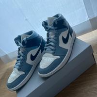 Air Jordan 1 Mid ‘Sail Diffused Blue