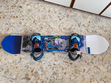 Snowboard e scarponi