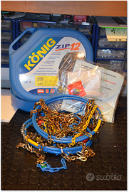 Catene da neve KÖNING   ZIP  12  MAI USATE