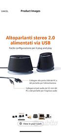 Altoparlanti stereo 2.0
