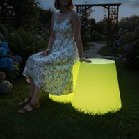 Seduta luminosa di Design Giardino Terrazzo Panca