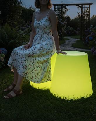 Seduta luminosa di Design Giardino Terrazzo Panca