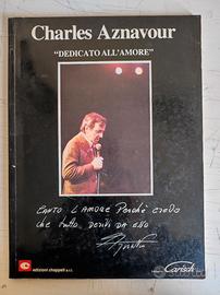 Charles Aznavour "Dedicato all'amore" (spartito)