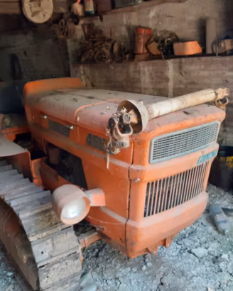 trattore cingolato usato FIAT 455