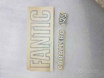 SERIE ADESIVI ANTICHI PER CABALLERO -