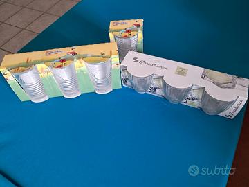 set bicchieri Mulino Bianco e Pasabahce nuovi