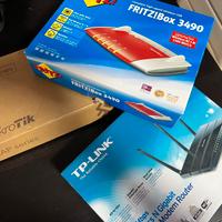 Modem microtik tp-link fritz!box