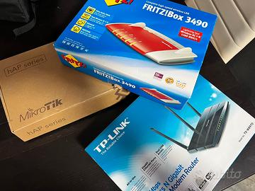 Modem microtik tp-link fritz!box