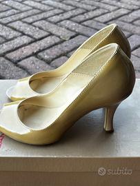 Scarpe tacco vernice Canapè n.36 - Vera pelle