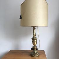 Lampada candelabro con ventolina,