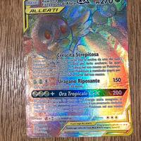 carta pokemon executor e rowlet alleati hyper