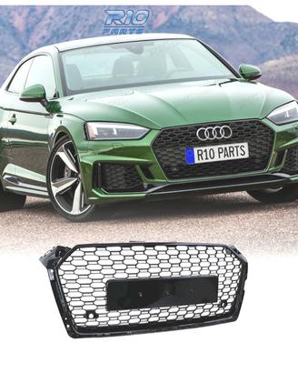 GRIGLIA AUDI A5 16-19 LOOK RS5 NERO LUCIDO PDC