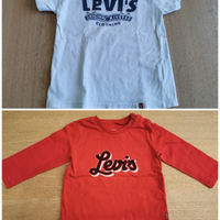 T-shirt e jeans Levis 9 mesi 74cm e 18 mesi 86cm