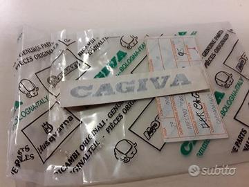 Adesivo piccolo cagiva nero cod.80a061602