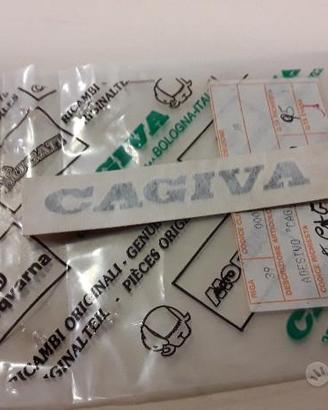 Adesivo piccolo cagiva nero cod.80a061602