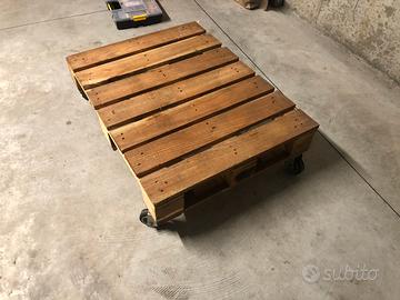 Bancale con ruote