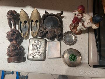 Lotto Vintage di souvenir/soprammobili