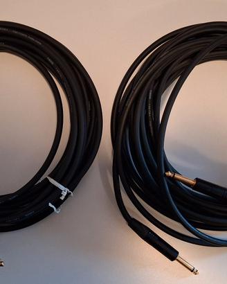 COPPIA CAVI KLOTZ AC110 - CONNETTORI NEUTRIK