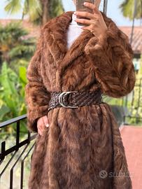 Pelliccia di visone mink real fur M