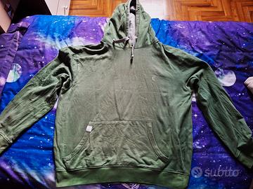 Felpa COVERI COLLECTION verde scuro XXL Usata