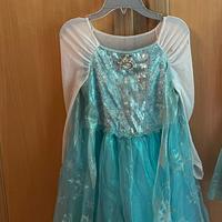 vestito carnevale Frozen Disney 7/8 anni