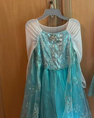 vestito carnevale Frozen Disney 7/8 anni