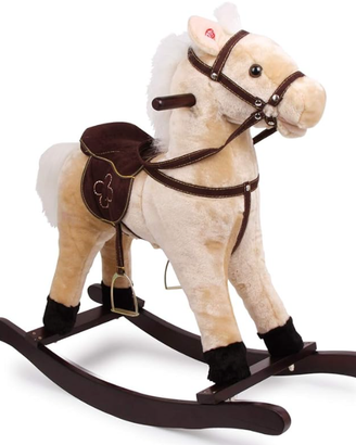 Cavallo a dondolo "Zottel" small foot, in legno