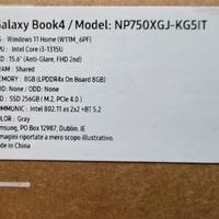 Samsung book 4 np750xgj-kg5it