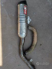 scarico completo kove 450 rally 