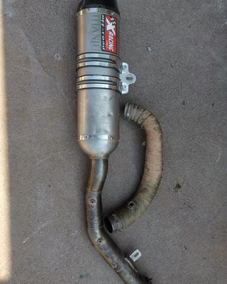 scarico completo kove 450 rally 