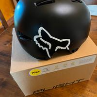 Casco FOX FLiGHT HELMET BLACK bmx dirt bike skate