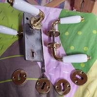 maniglie ottone e ceramica Ghidini