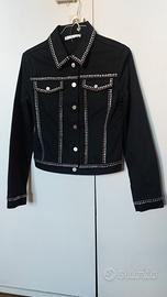 Completo brand Motivi Jeans nero con luccichini