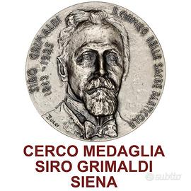 Medaglia Siro Grimaldi