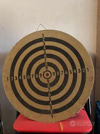 Bersaglio freccette classico  + set dardi completi