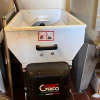 Diraspatrice + 2 Botti INOX 800/1000L