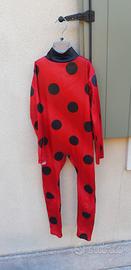 costume carnevale Ladybug 5/6 anni