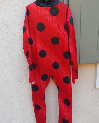 costume carnevale Ladybug 5/6 anni