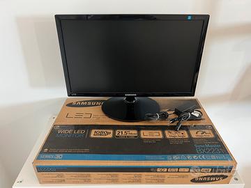Monitor samsung led 21.5’’ wide led 1080p fullHD