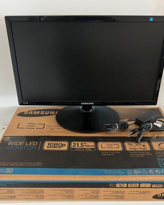 Monitor samsung led 21.5’’ wide led 1080p fullHD